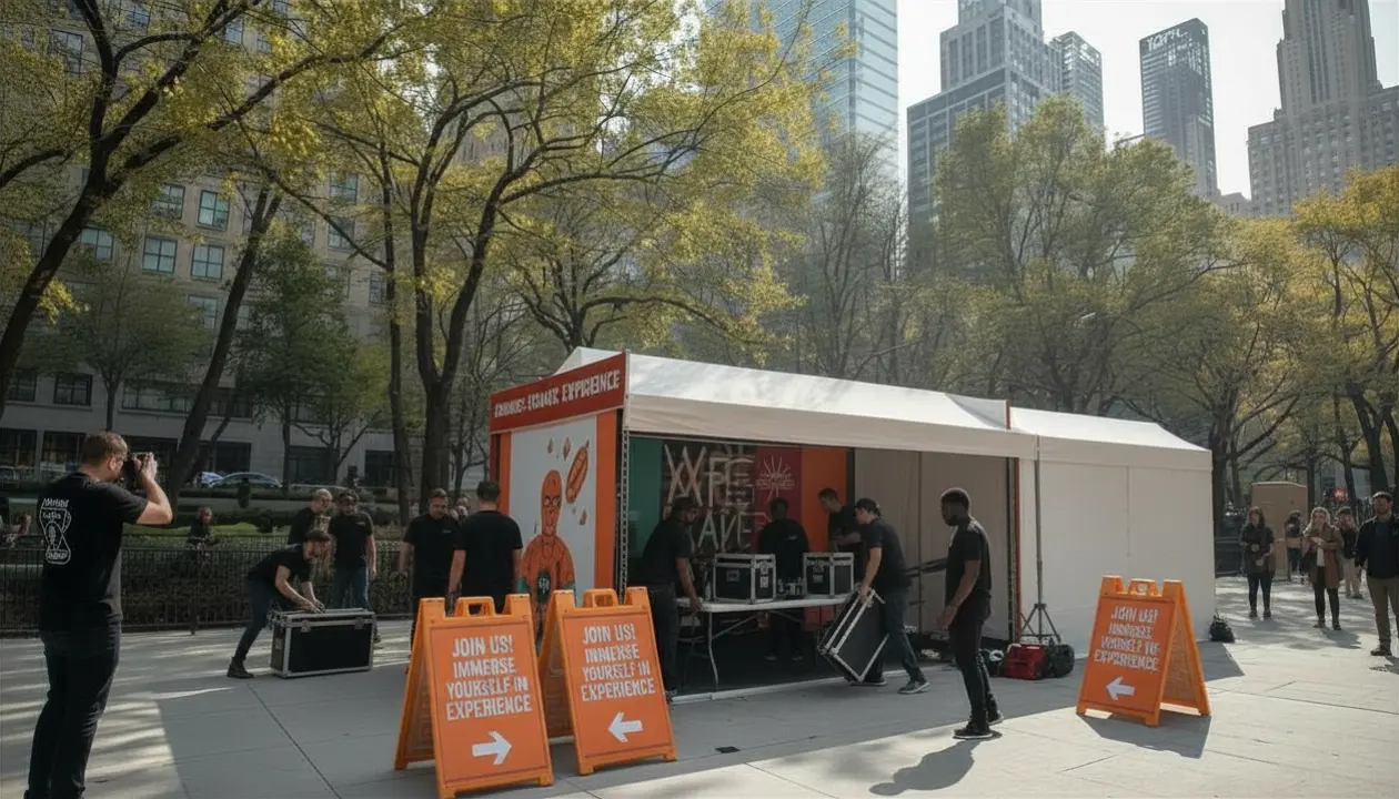 Booth operations and event support